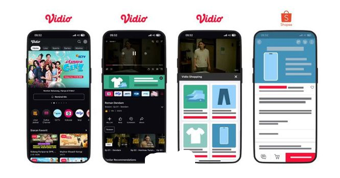 Shopee与Vidio合作推出“边看边买”功能