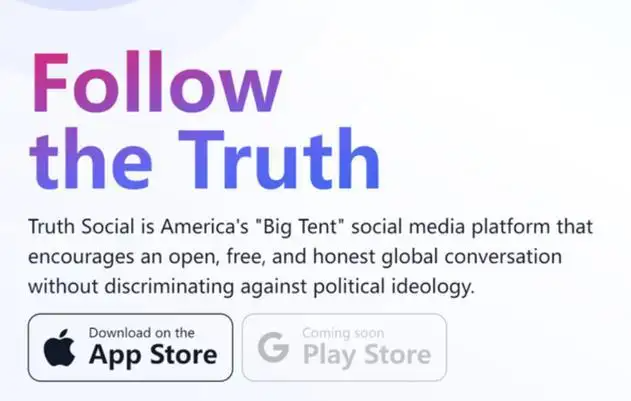 Truth Social荣登美国苹果应用市场下载量第一