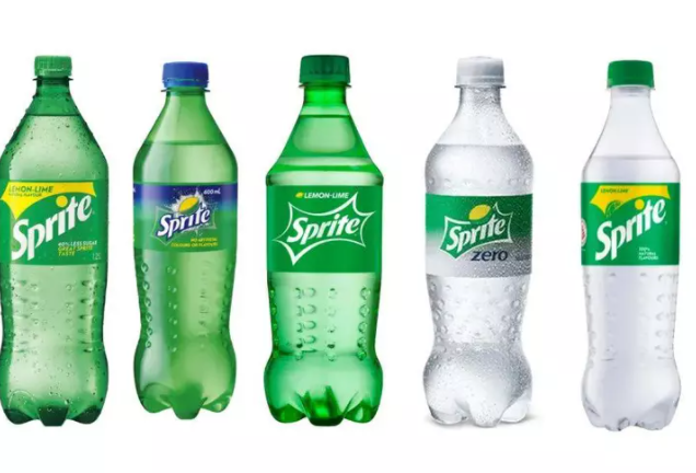 雪碧宣布将放弃绿瓶改为透明包装