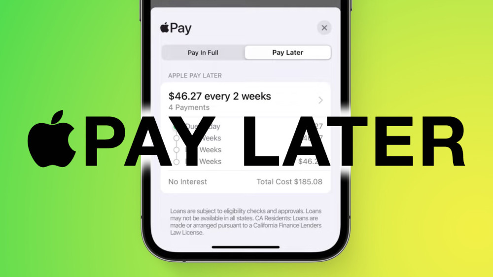 苹果在美国推出Apple Pay Later