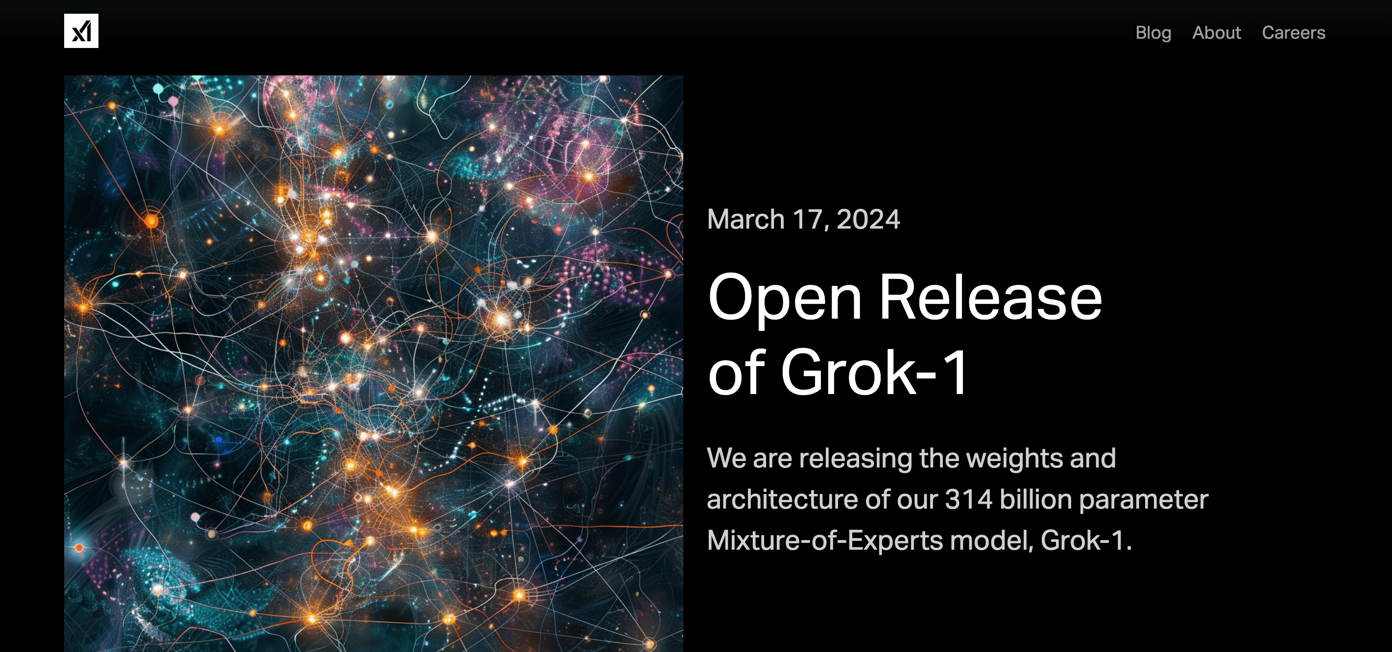 大模型Grok-1开源