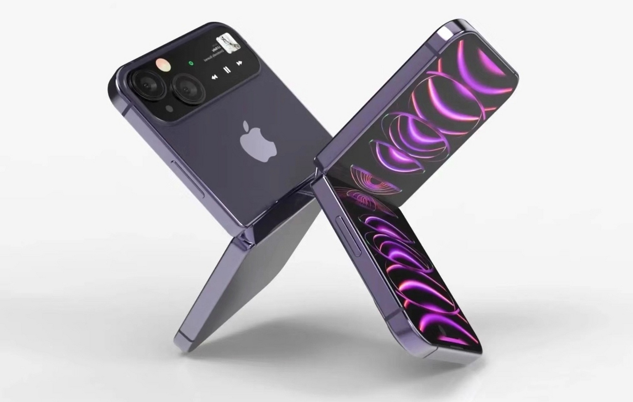 苹果折叠屏iPhone新专利