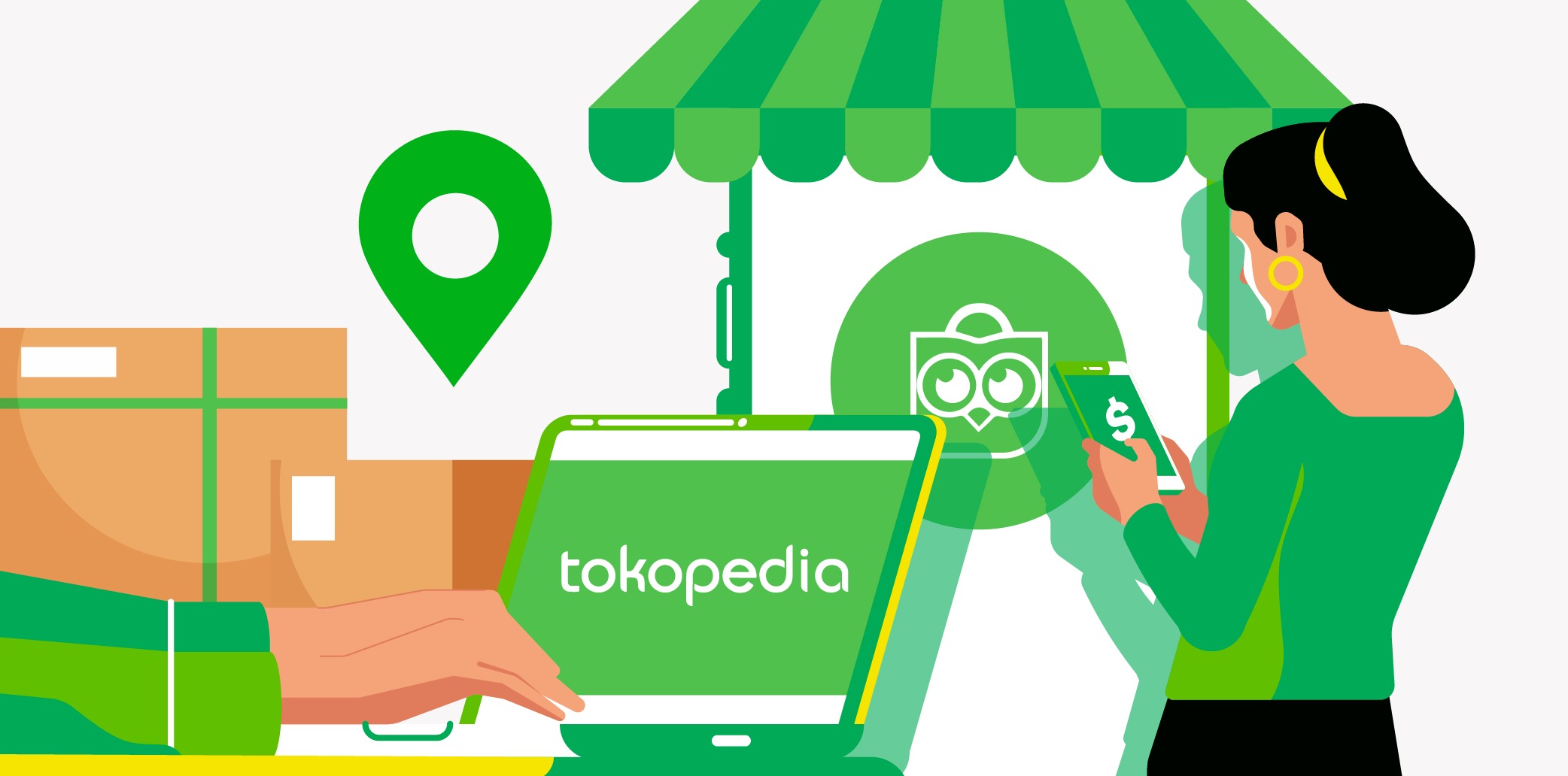 Tokopedia推动本地购买