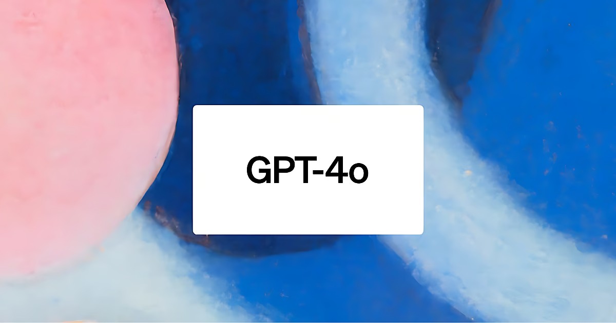 OpenAI发布GPT-4o