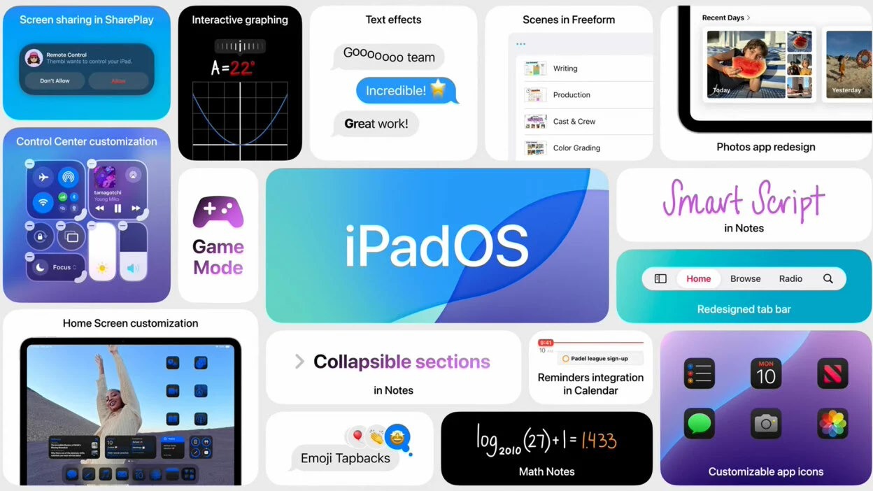 苹果iPadOS 18 Beta 2更新